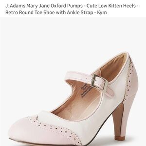 Adams Blush Pink Mary Jane Heels